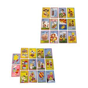 Opposites 26 Picture Puzzles Educational Preschool Toddler Learning Spice Box